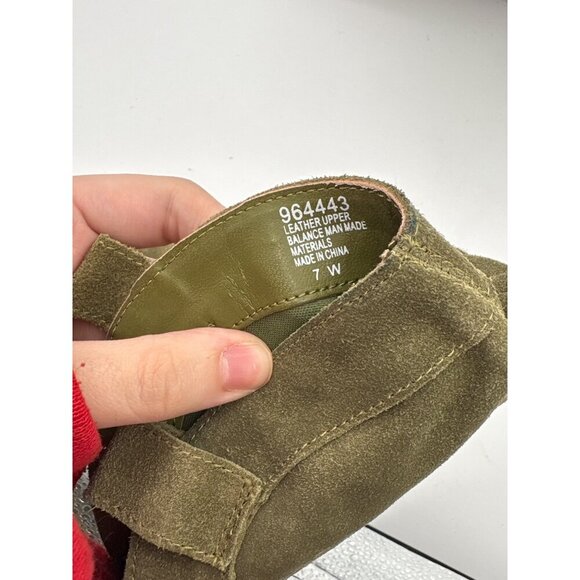 Twiggy London Womens Suede Leather Upper Studded Boots Size 7 Olive Green - Picture 5 of 5